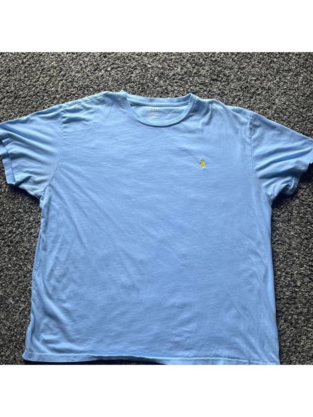 Polo Ralph Lauren Men's XL Blue T-shirt Classic Casual Summer Loose Fit Cotton - Picture 1 of 6